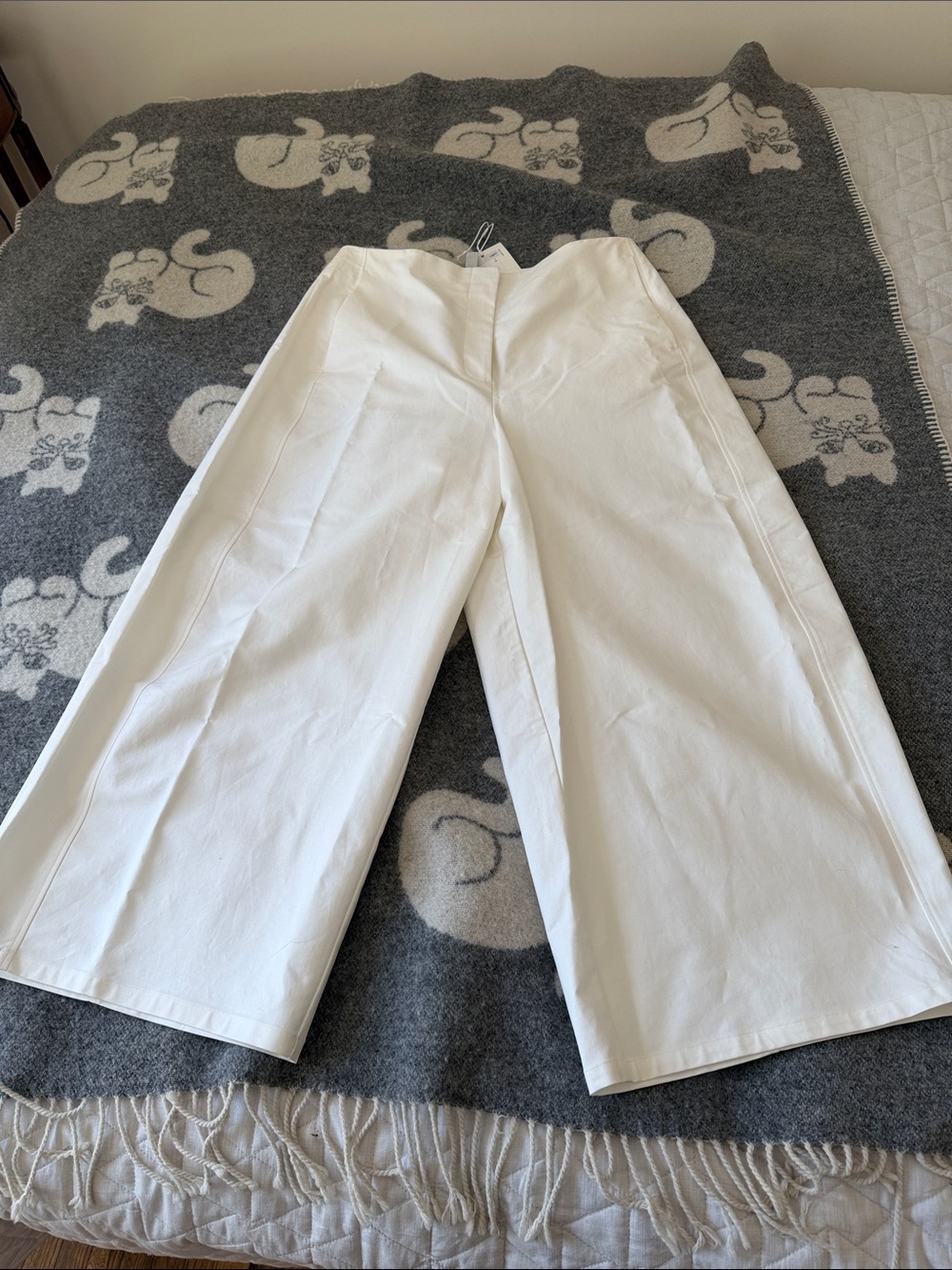 COS Wide-Leg Cropped Chinos